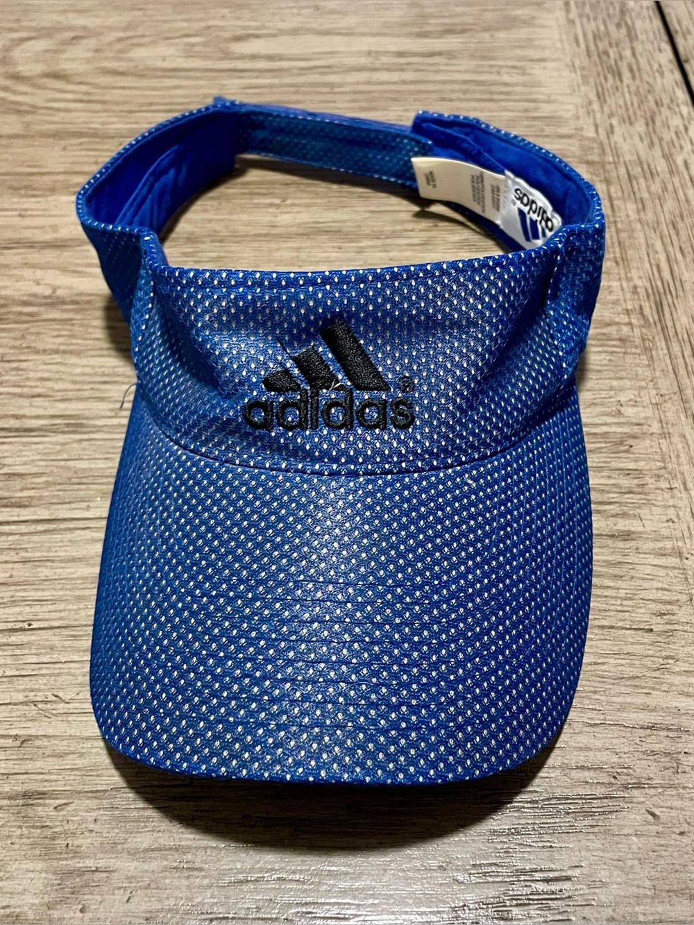 Adidas visor with zippered pocket
